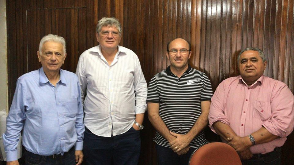 Presidente da Câmara Municipal Gerson Lima e o Prefeito Fernando, buscam retorno das obras da Reta Tabajara