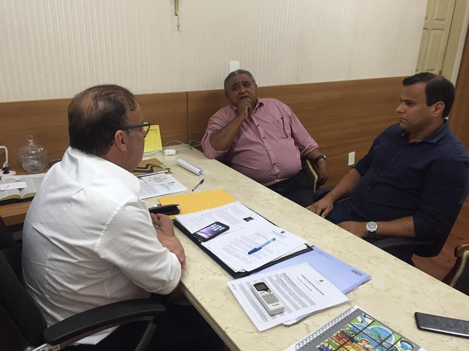 VEREADORES GERSON LIMA E IGOR TARGINO SÃO RECEBIDOS PARA UMA AUDIÊNCIA COM O PRESIDENTE DA CÂMARA MUNICIPAL DE NATAL