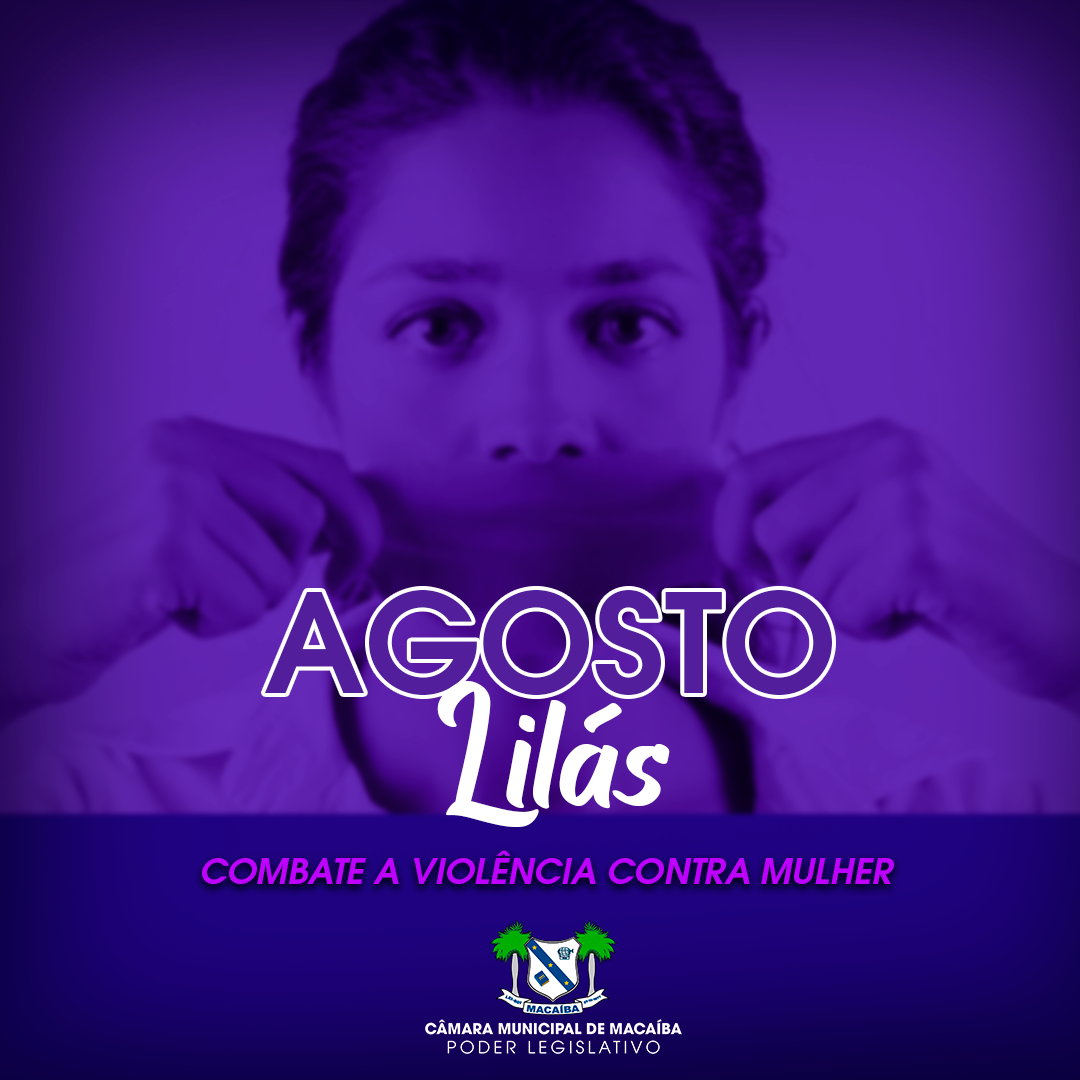 AGOSTO LILÁS: APOIE ESTA CAUSA