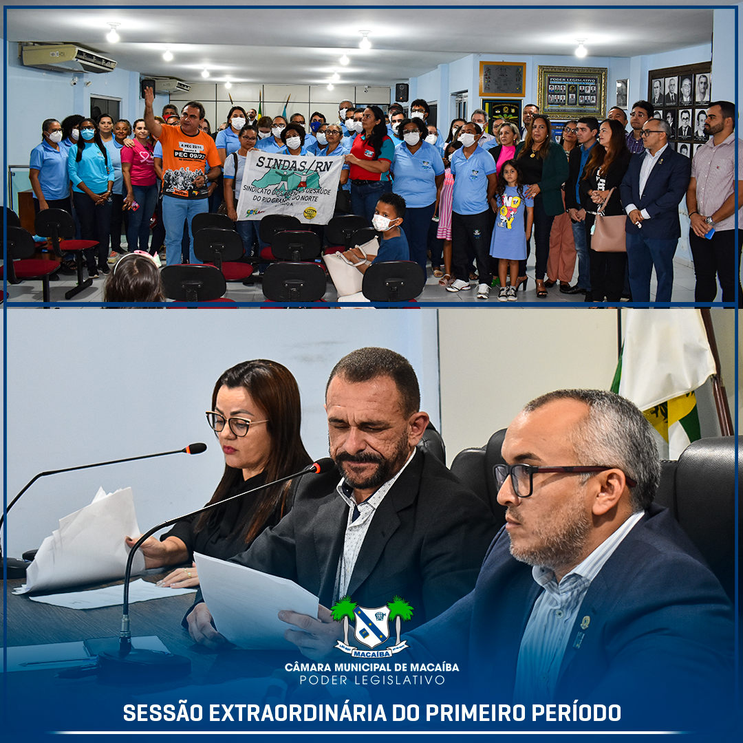 SESSÃO EXTRAORDINÁRIA