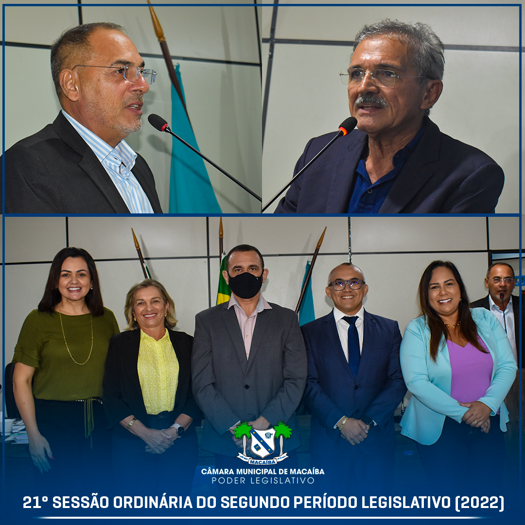 21ª Sessão Ordinária do Segundo Período Legislativo 2022