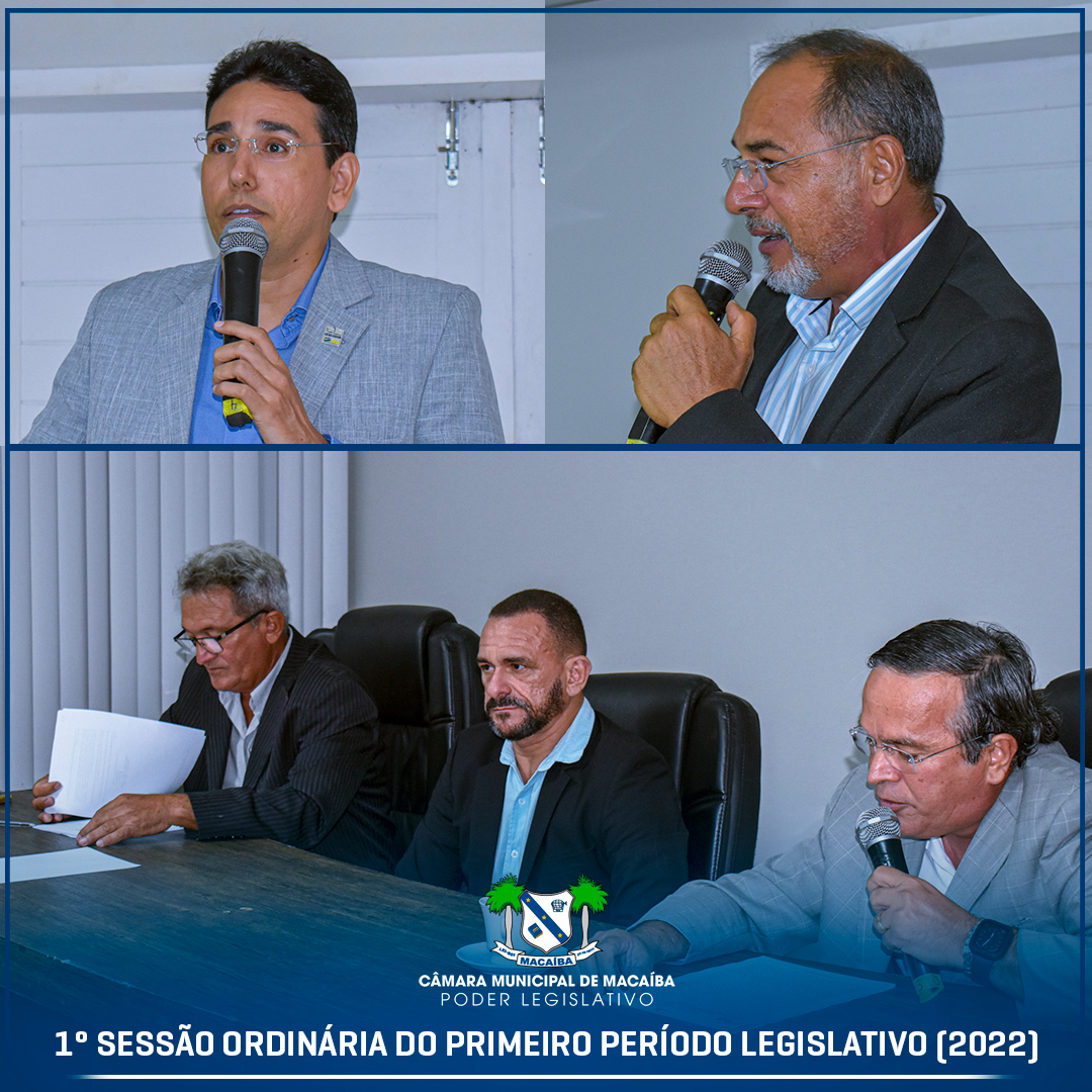 1ª Sessão Ordinária do 1º Período Legislativo 2023