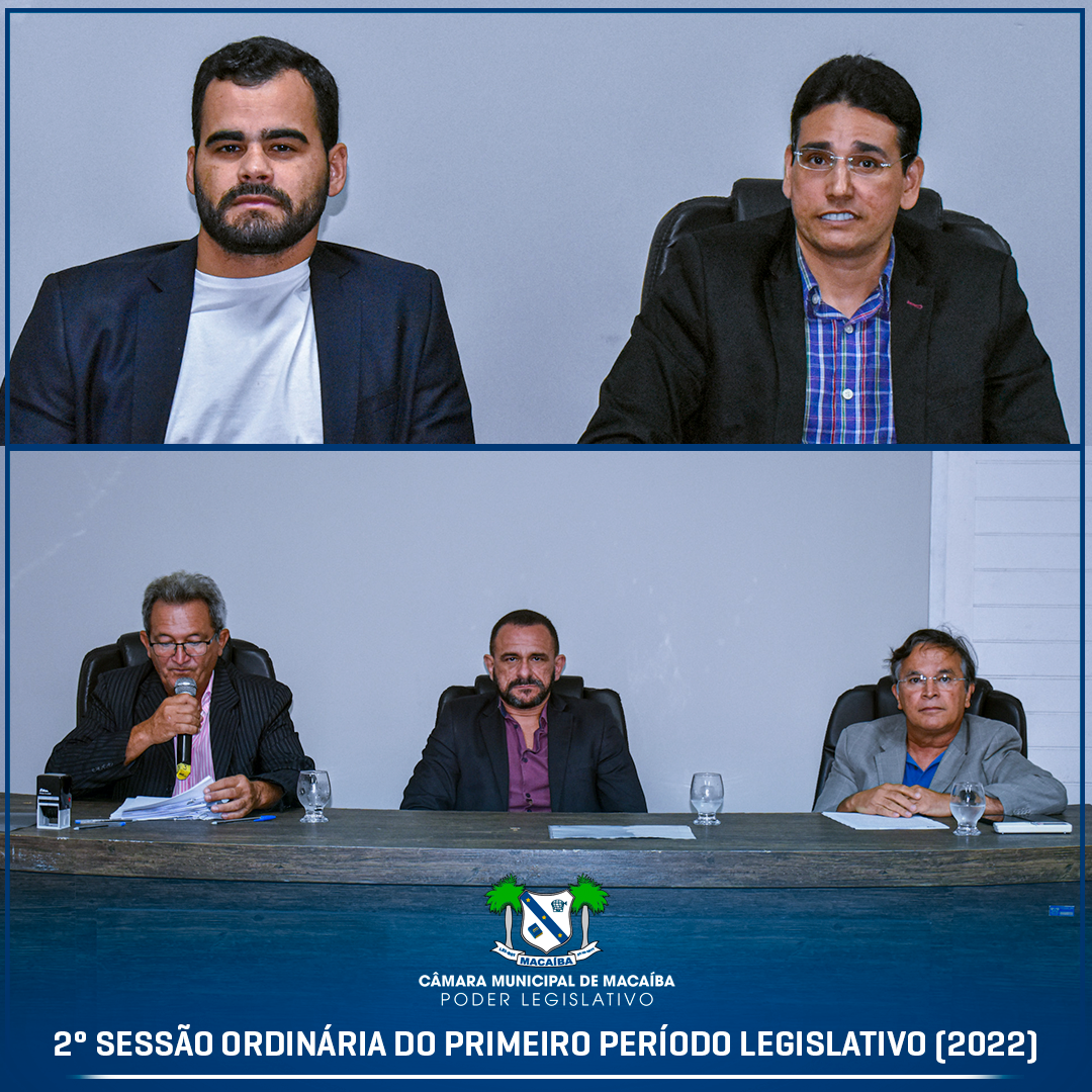 2ª Sessão Ordinária do 1º Período Legislativo 2023