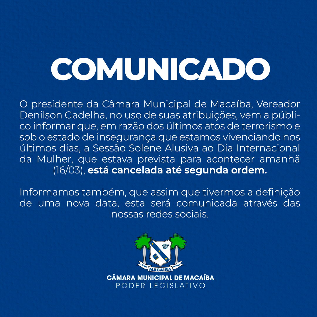 COMUNICADO