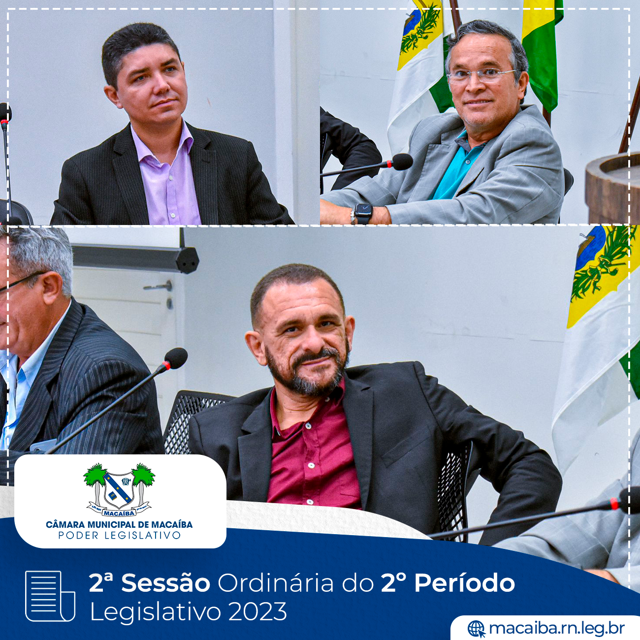 2ª Sessão Ordinária do 2º Período Legislativo 2023 onde os vereadores aprovaram os seguintes projetos: