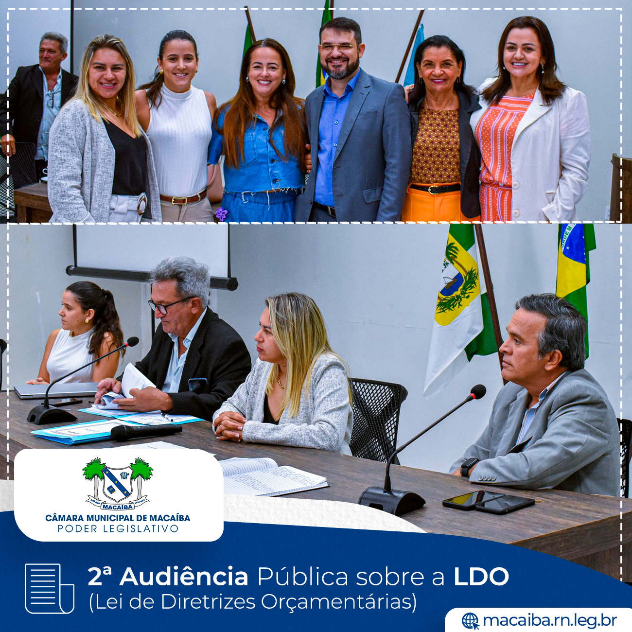 2ª Audiência Pública sobre a LDO (Lei de Diretrizes Orçamentárias).