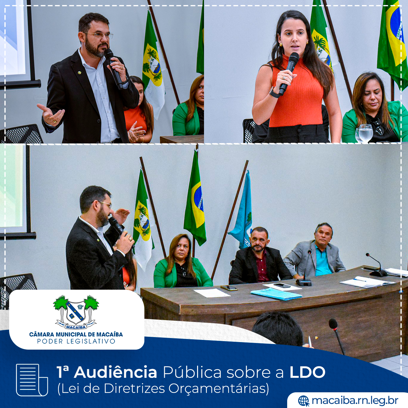 1ª Audiência Pública sobre a LDO (Lei de Diretrizes Orçamentárias)