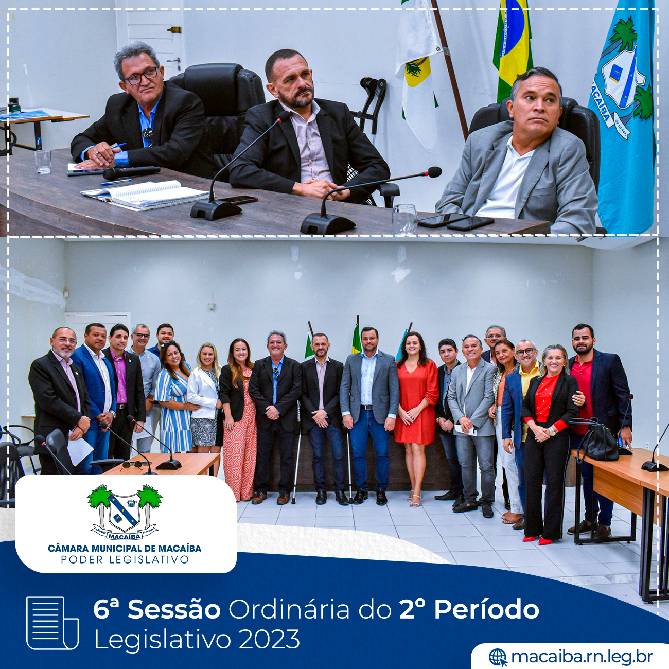 6ª Sessão Ordinária do 2º Período Legislativo 2023