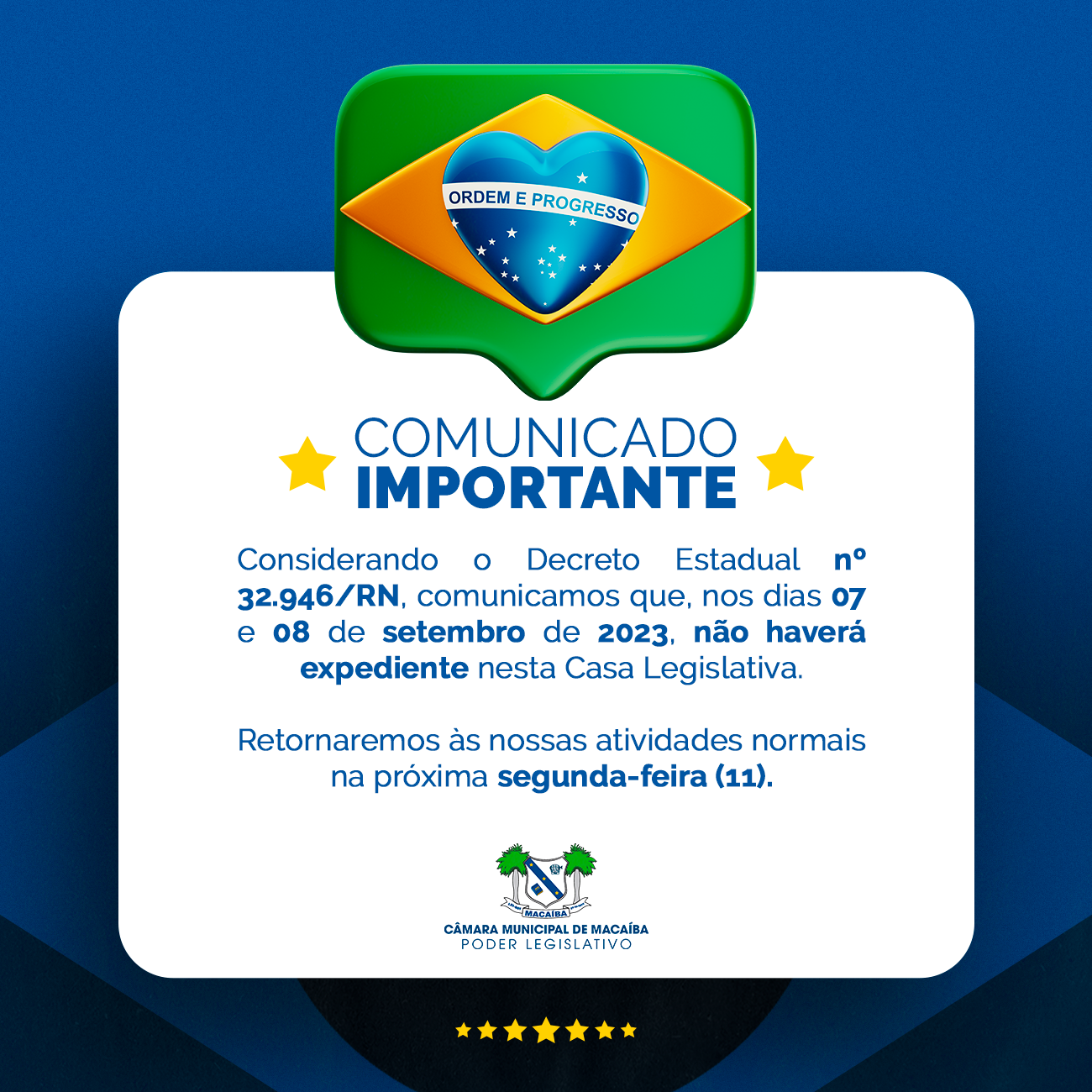 COMUNICADO