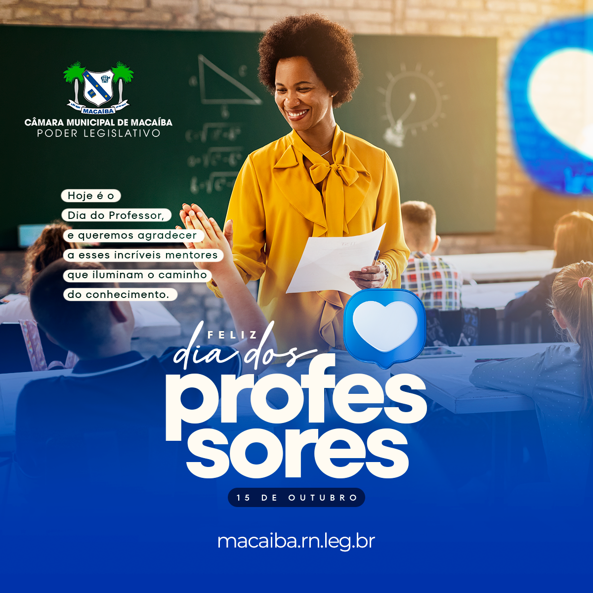 Feliz Dia dos Professores!