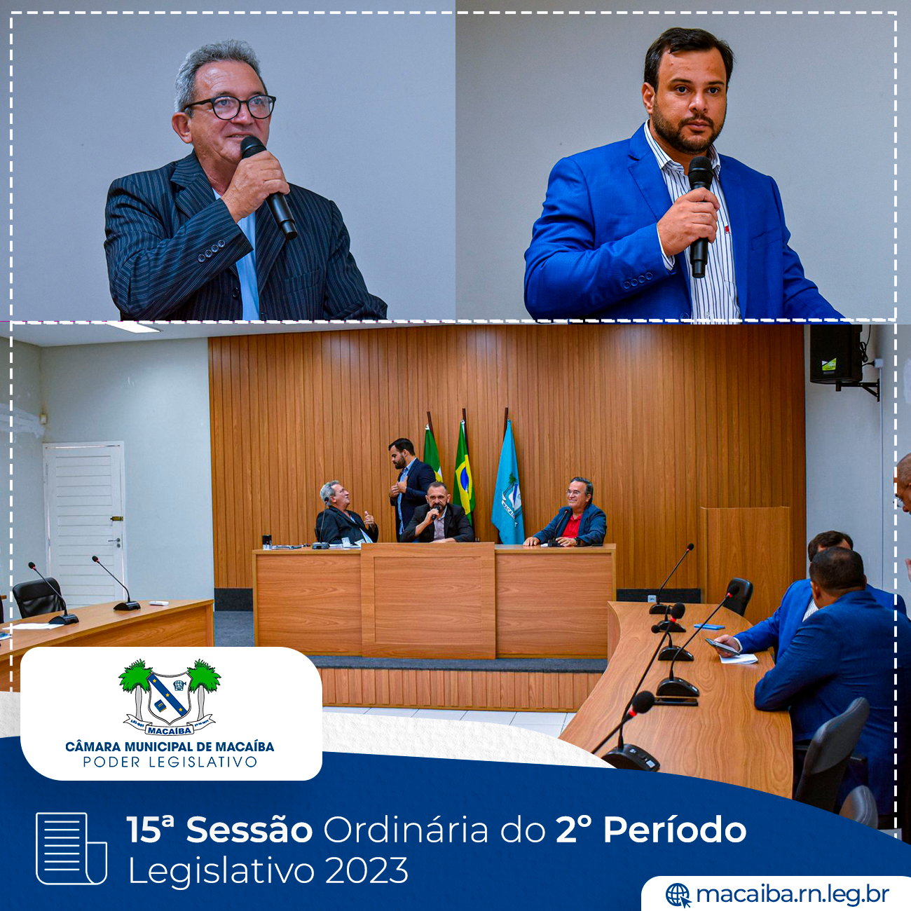15ª Sessão Ordinária do 2º Período Legislativo 2023