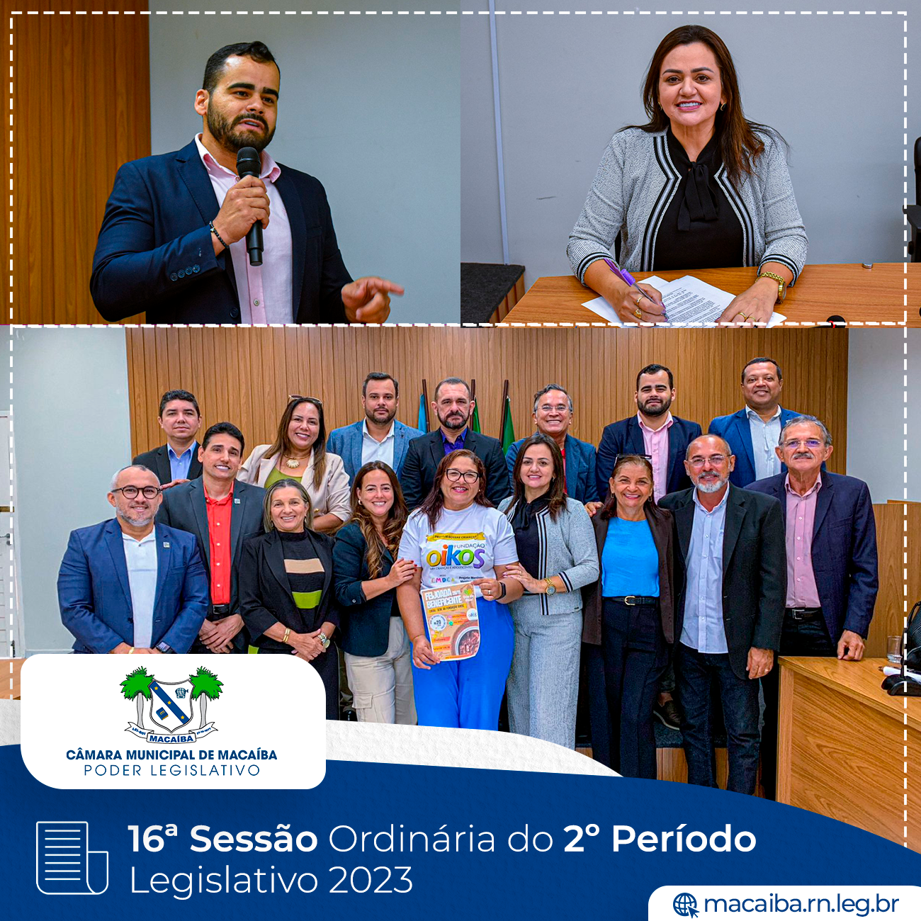 16ª Sessão Ordinária do 2º Período Legislativo 2023