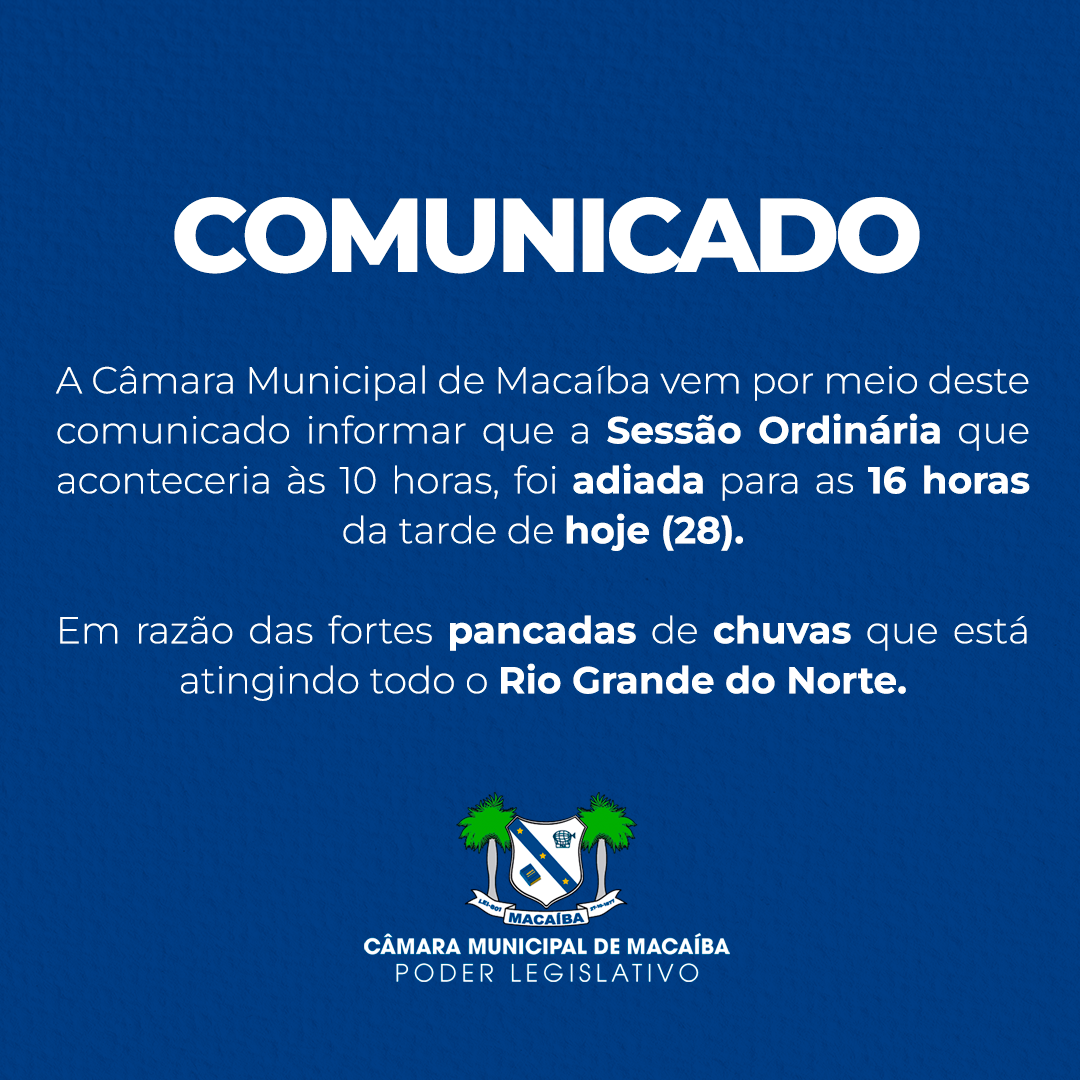 COMUNICADO