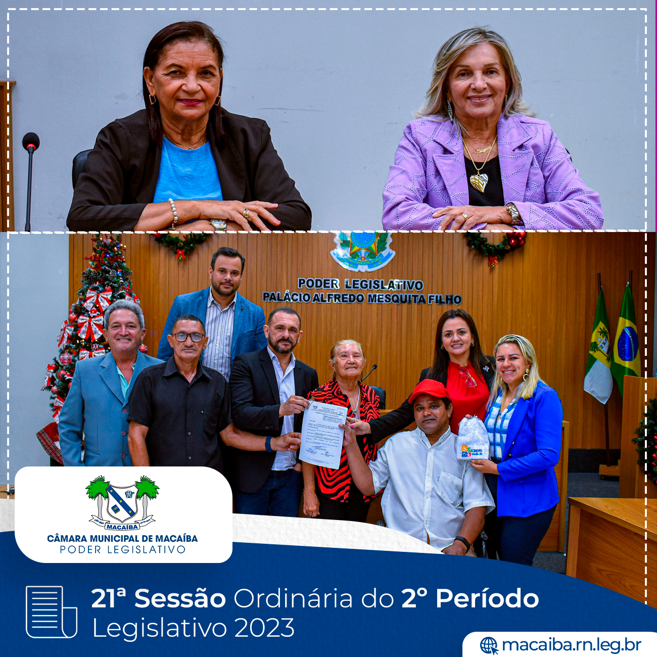 21ª Sessão Ordinária do 2º Período Legislativo 2023