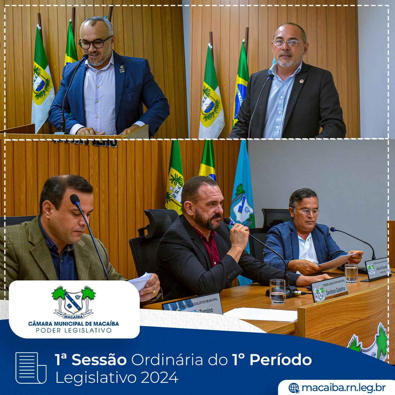 1ª Sessão Ordinária do 1º Período Legislativo 2024