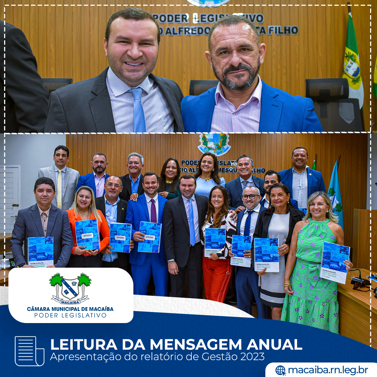 Leitura da Mensagem Anual