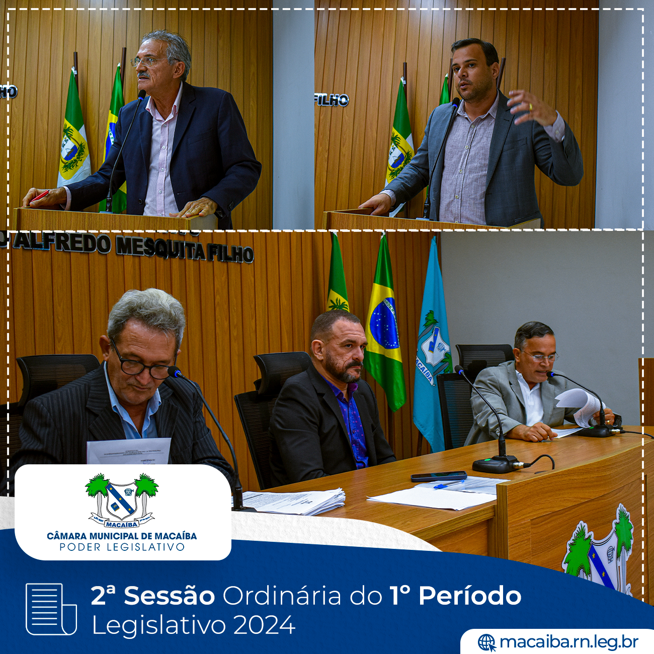 2ª Sessão Ordinária do 1º Período Legislativo 2024