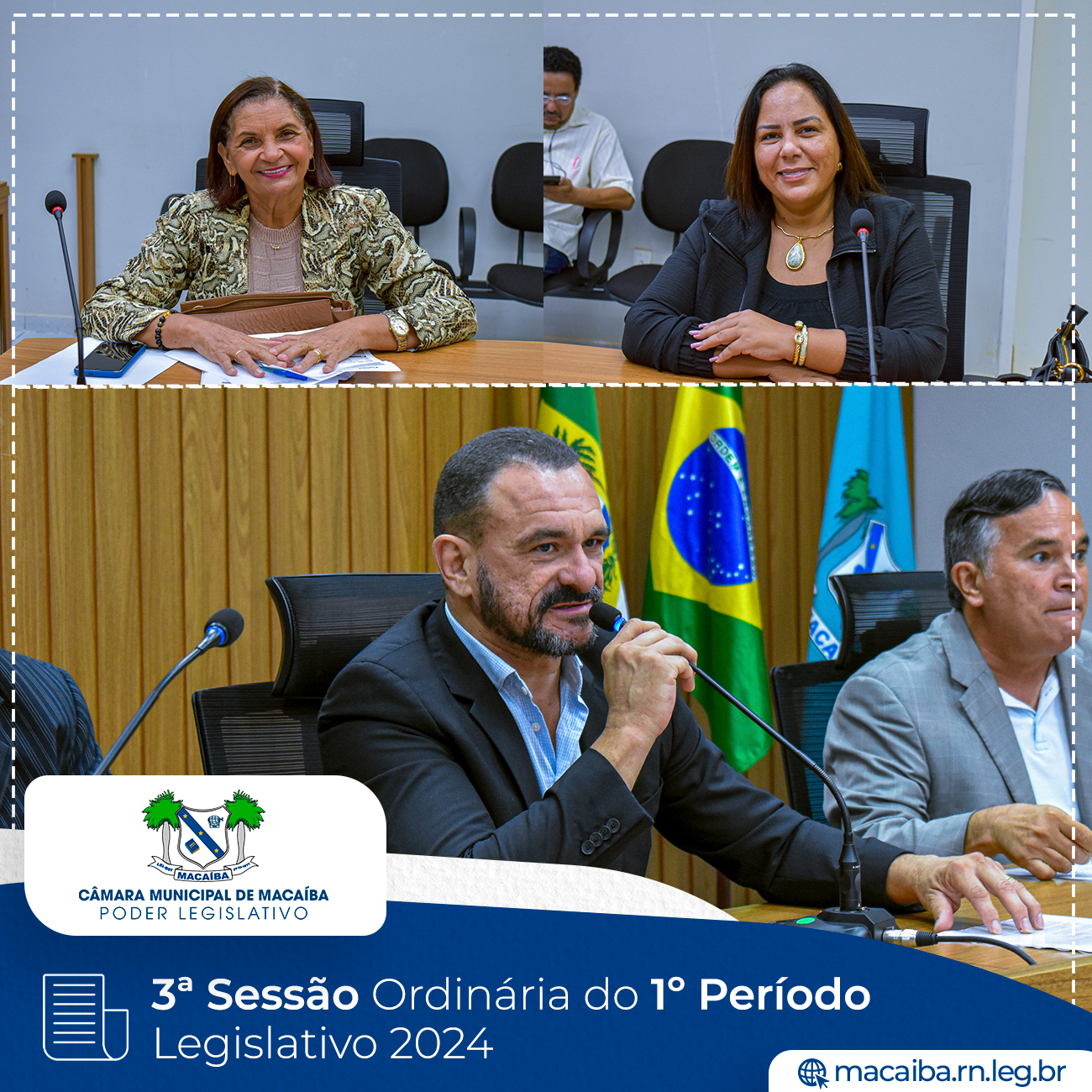 3ª Sessão Ordinária do 1º Período Legislativo 2024