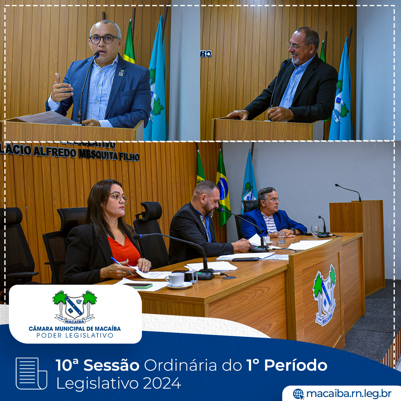 10ª Sessão Ordinária do 1º Período Legislativo 2024