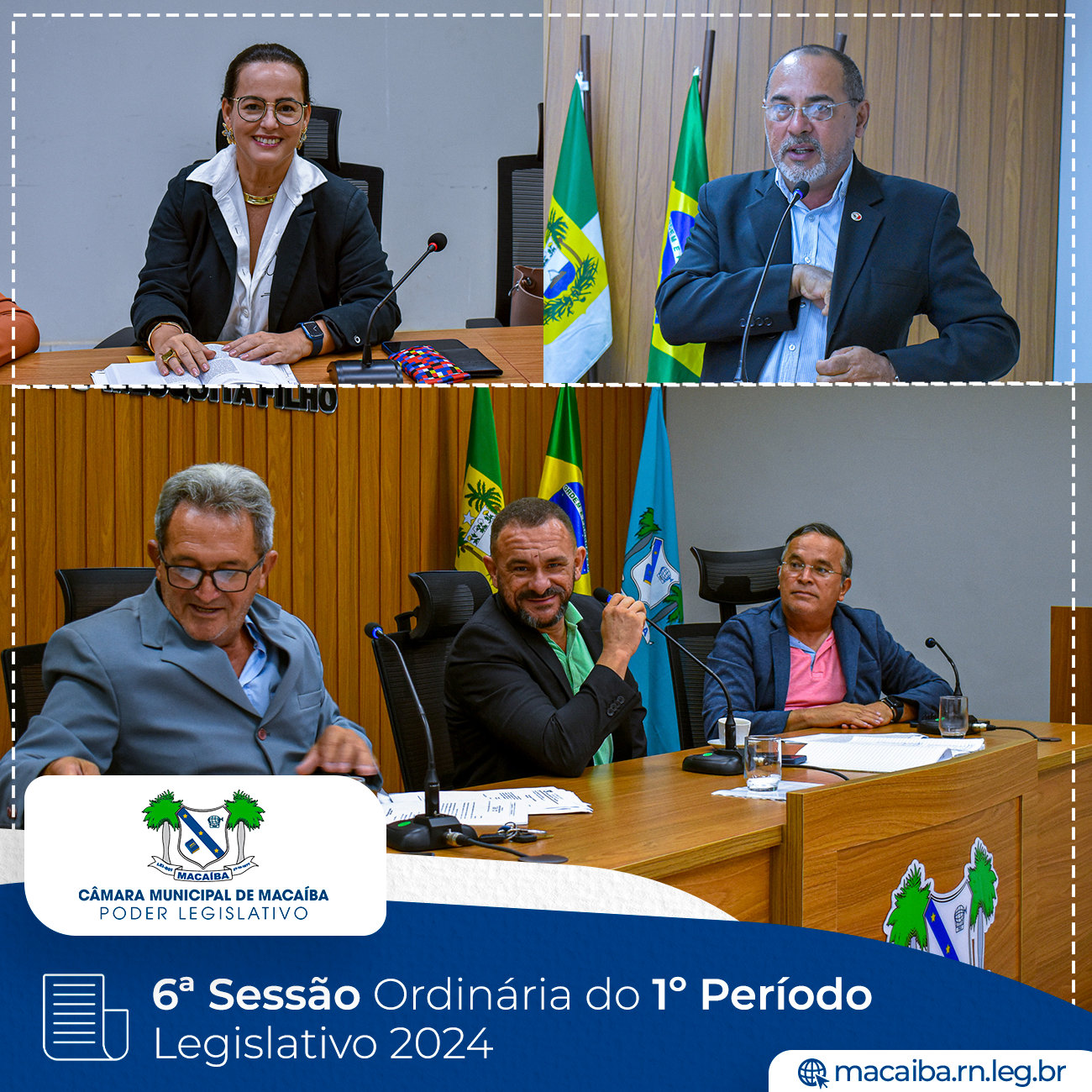 6ª Sessão Ordinária do 1º Período Legislativo 2024