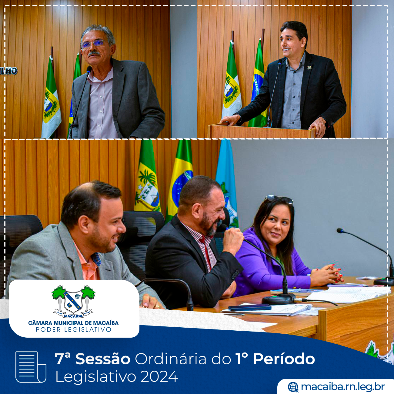 7ª Sessão Ordinária do 1º Período Legislativo 2024