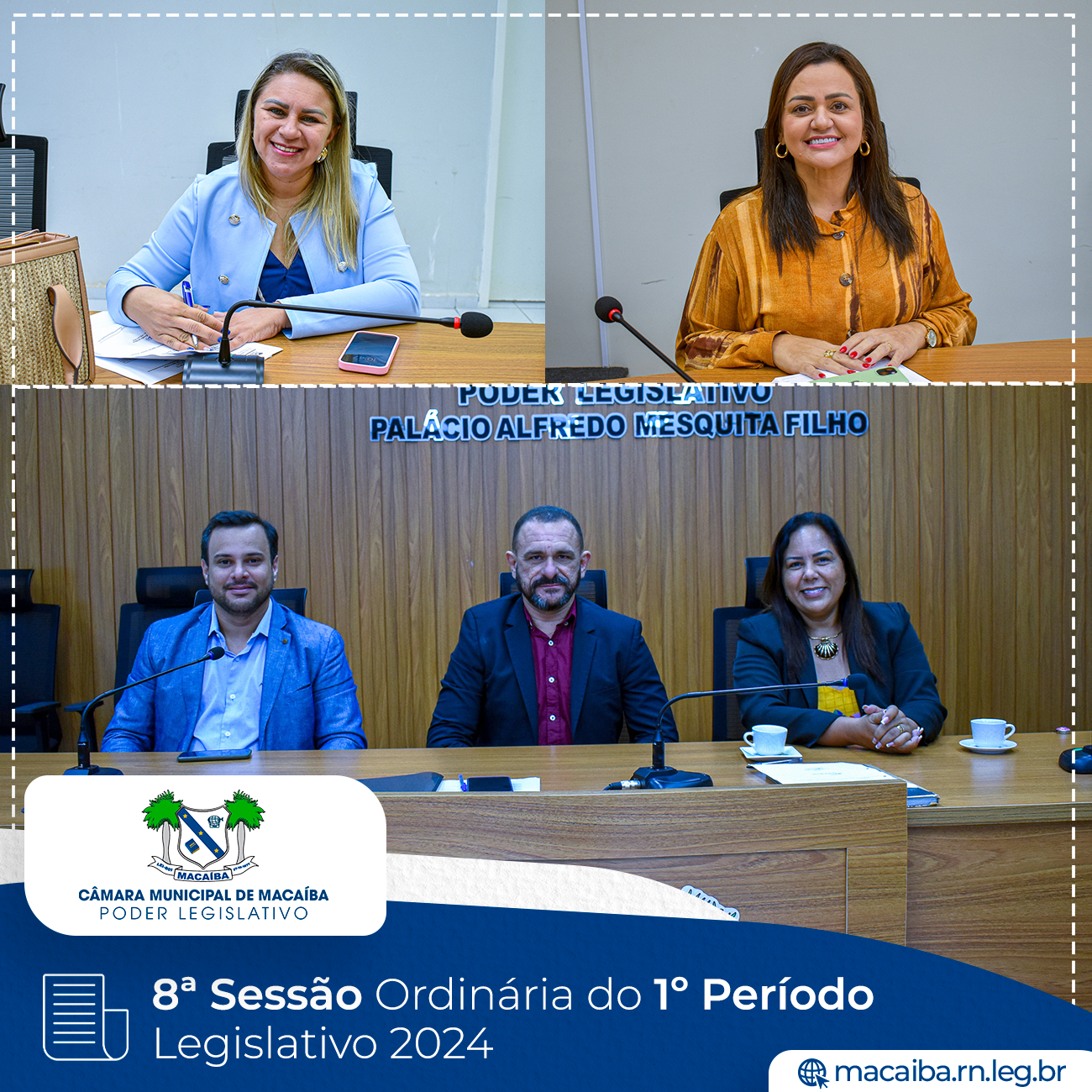 8ª Sessão Ordinária do 1º Período Legislativo 2024