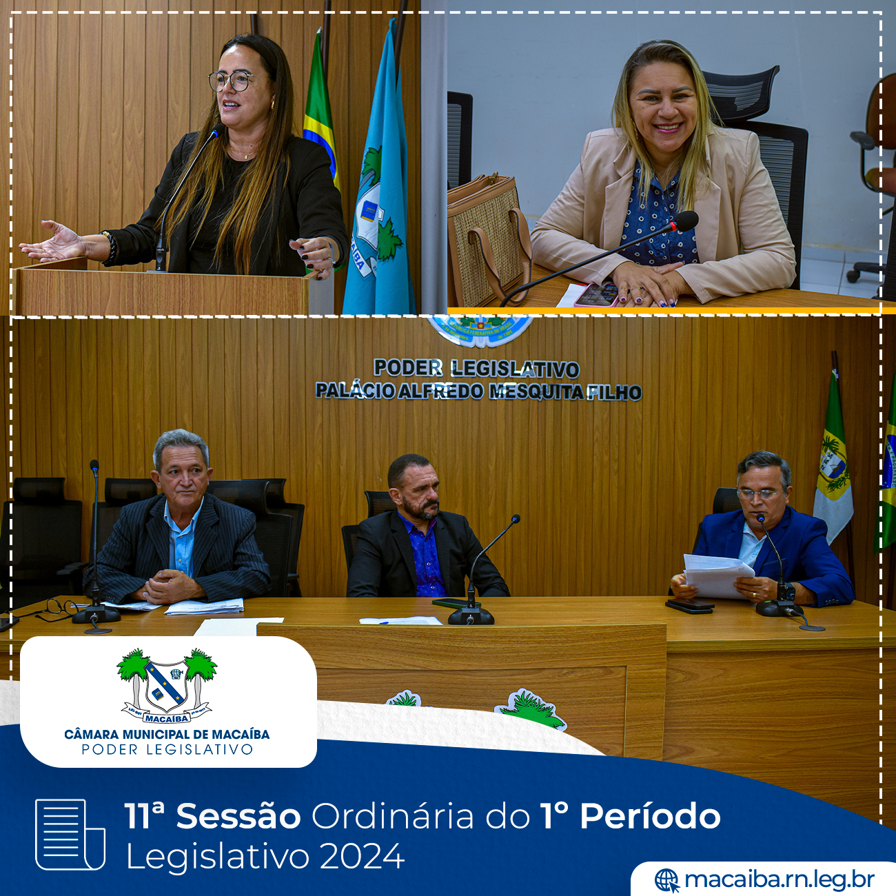 11ª Sessão Ordinária do 1º Período Legislativo 2024
