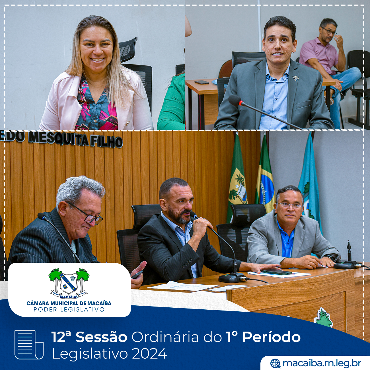 12ª Sessão Ordinária do 1º Período Legislativo 2024