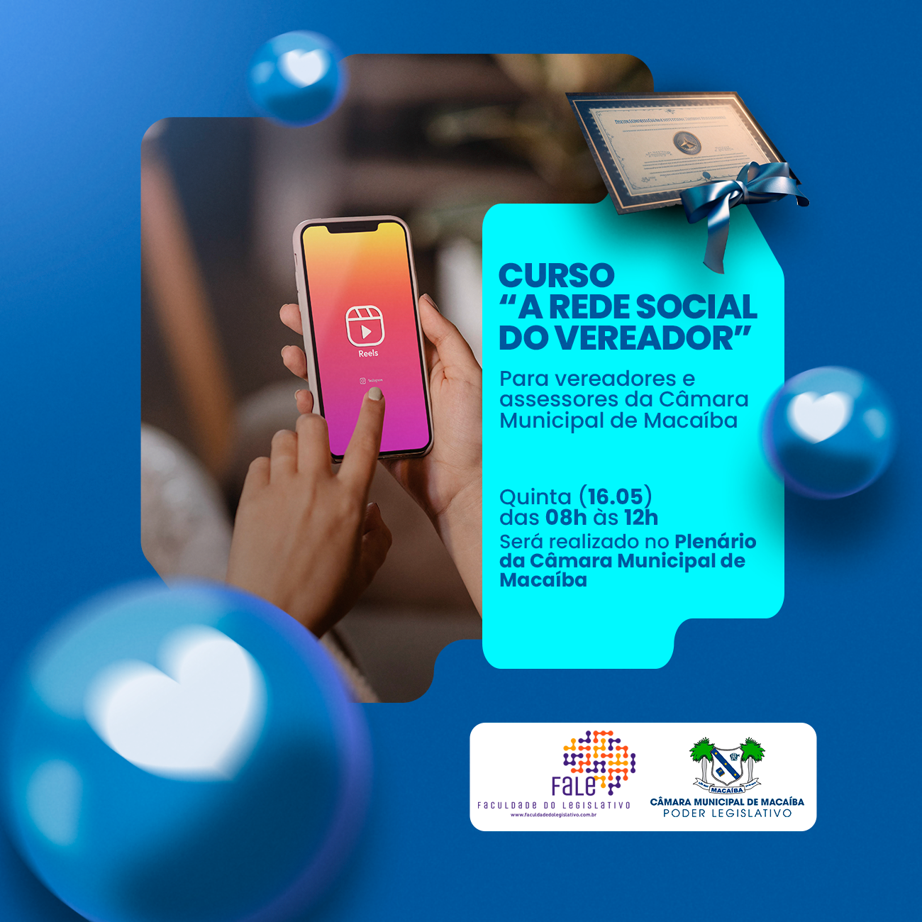 Curso “A Rede Social do Vereador”