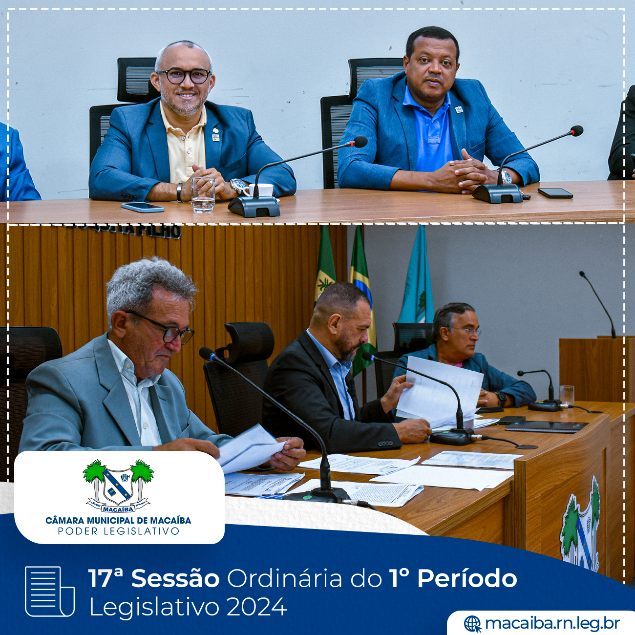 17ª Sessão Ordinária do 1º Período Legislativo 2024