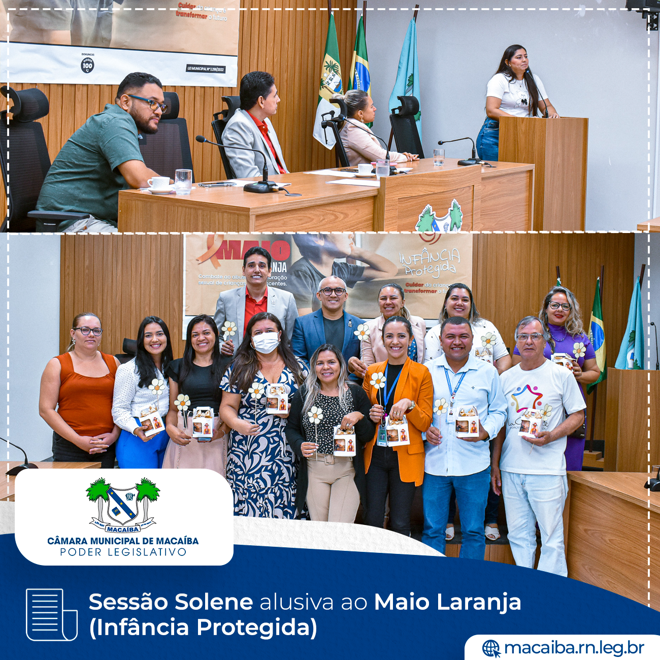 CONVITE – SESSÃO SOLENE ALUSIVA AO MAIO LARANJA